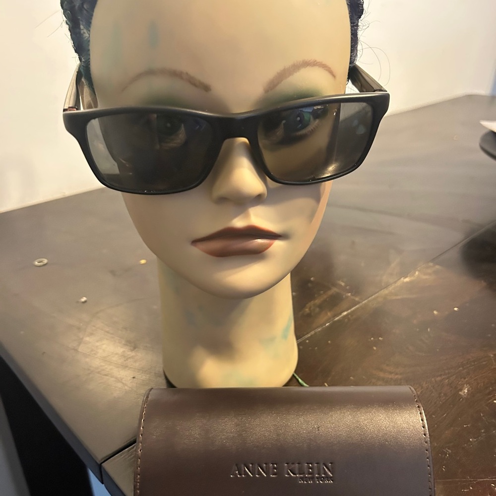 Carrera Black Rectangular Sunglasses With Dark Gr… - image 2